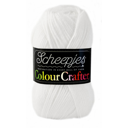 Scheepjes Colour Crafter Garn Unicolor 1001 Weert von Scheepjes