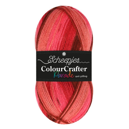 Scheepjes Farbe Crafter Parade Garn 401 Rotmischung von Scheepjes