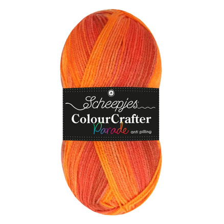 Scheepjes Farbe Crafter Parade Garn 402 Orange Blend von Scheepjes