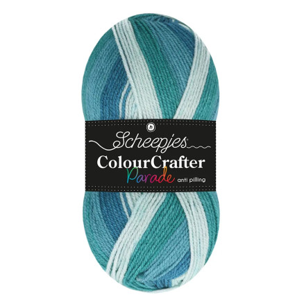 Scheepjes Farbe Crafter Parade Garn 405 Blau Mischung von Scheepjes