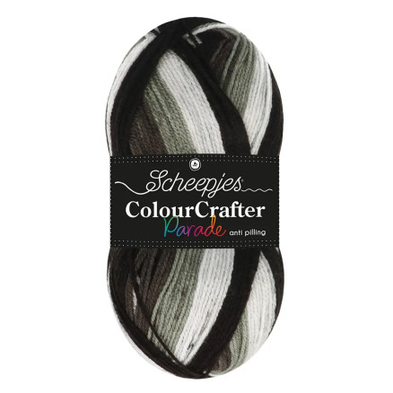 Scheepjes Farbe Crafter Parade Garn 408 Grau-Mischung von Scheepjes