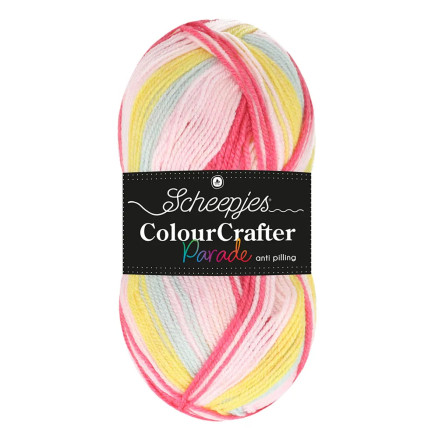 Scheepjes Farbe Crafter Parade Garn 602 Pastell Fest von Scheepjes