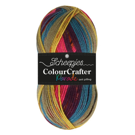 Scheepjes Farbe Crafter Parade Garn 609 Herbst Regenbogen von Scheepjes