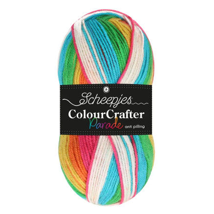 Scheepjes Farbe Crafter Parade Garn 610 Klassisch Regenbogen von Scheepjes