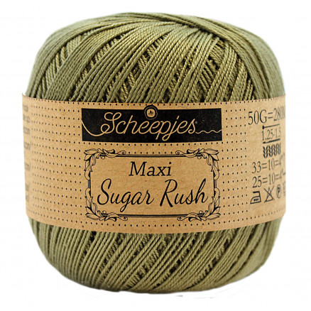 Scheepjes Maxi Sugar Rush Garn Unicolor 395 Willow Scheepjes Maxi Sugar Rush Garn Unicolor 395 Willow von Scheepjes