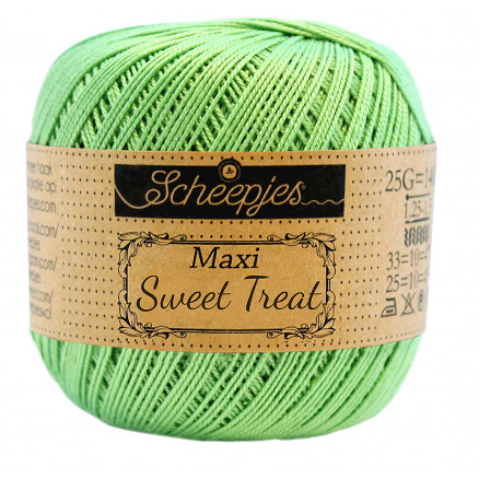 Scheepjes Maxi Sweet Treat Garn Unicolor 513 Spring Green von Scheepjes