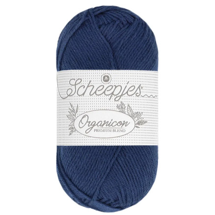 Scheepjes Organicon Garn 251 Ägäisches Blau von Scheepjes