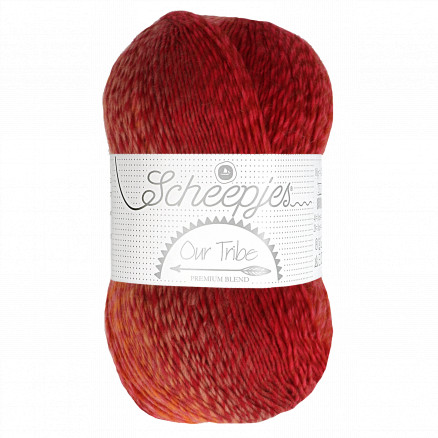 Scheepjes Our Tribe Garn Print 968 Happy in Red von Scheepjes