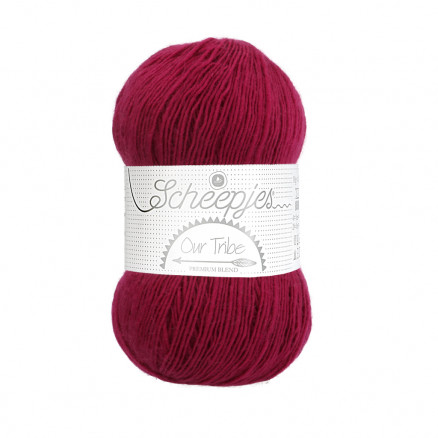 Scheepjes Our Tribe Garn Unicolor 877 Raspberry Radiance von Scheepjes