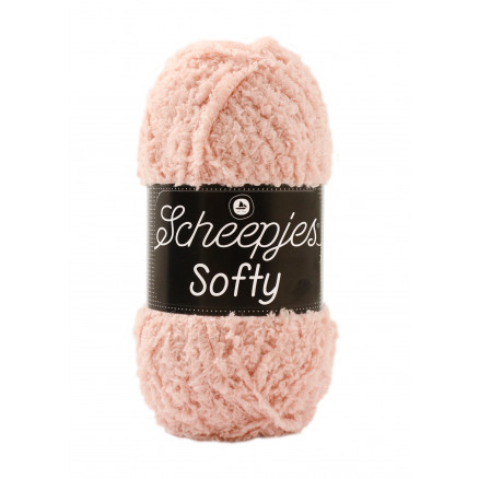 Scheepjes Softy Garn Unicolor 486 Staubig Rosa von Scheepjes