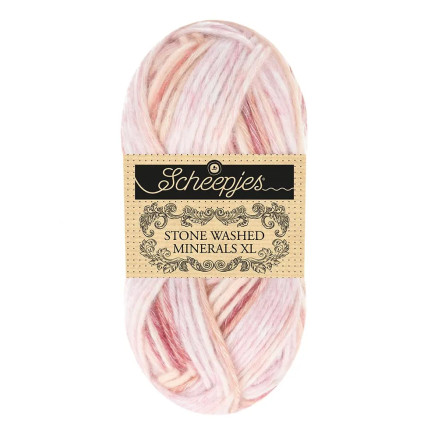 Scheepjes Stone Washed XL Mineralien Garn 911 Cinnabar Nebel von Scheepjes