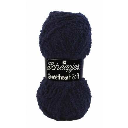 Scheepjes Sweetheart Soft Garn Unicolor 10 Marineblau von Scheepjes