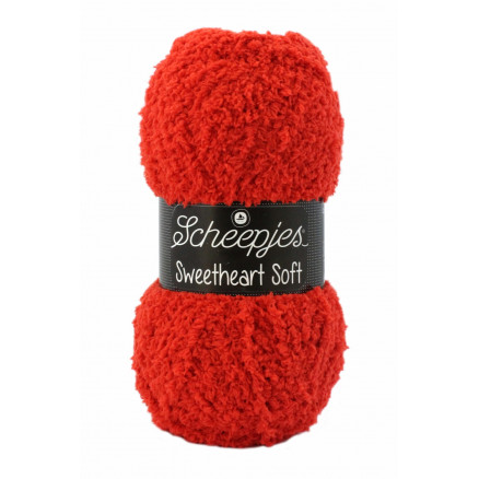 Scheepjes Sweetheart Soft Garn Unicolor 11 Rot von Scheepjes