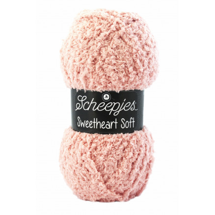 Scheepjes Sweetheart Soft Garn Unicolor 12 Hellrosa von Scheepjes