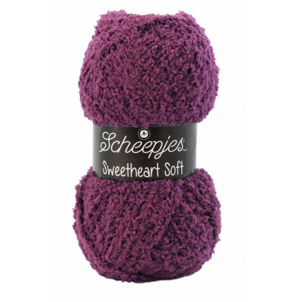Scheepjes Sweetheart Soft Garn Unicolor 14 Lila von Scheepjes