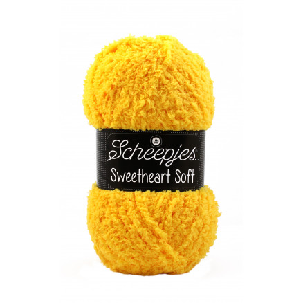 Scheepjes Sweetheart Soft Garn Unicolor 15 Gelb von Scheepjes