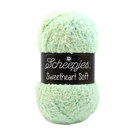 Scheepjes Sweetheart Soft Garn Unicolor 18 Minze von Scheepjes