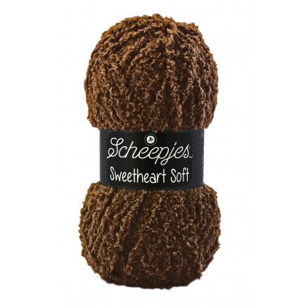 Scheepjes Sweetheart Soft Garn Unicolor 26 Dunkelbraun Scheepjes Sweetheart Soft Garn Unicolor 26 Dunkelbraun von Scheepjes