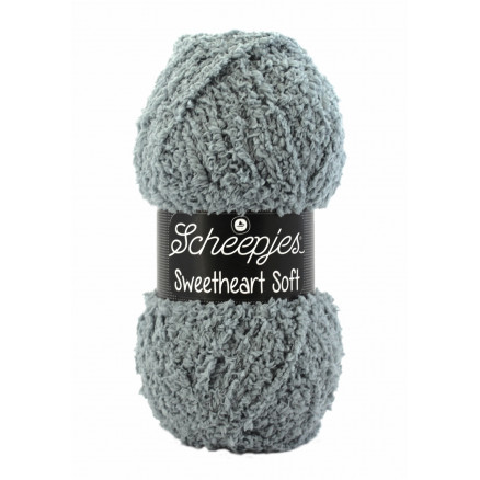 Scheepjes Sweetheart Soft Garn Unicolor 3 Grau von Scheepjes