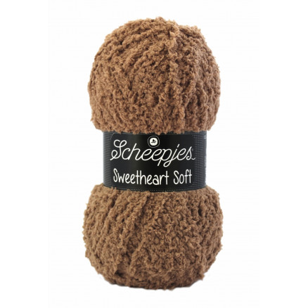 Scheepjes Sweetheart Soft Garn Unicolor 6 Braun von Scheepjes
