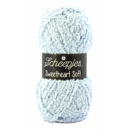 Scheepjes Sweetheart Soft Garn Unicolor 8 Hellblau von Scheepjes