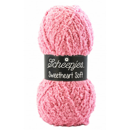Scheepjes Sweetheart Soft Garn Unicolor 9 Rosa von Scheepjes