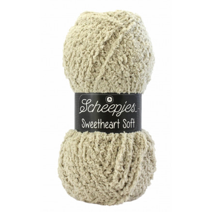 Scheepjes Sweetheart Soft Garn Unicolor 7 Beige von Scheepjes