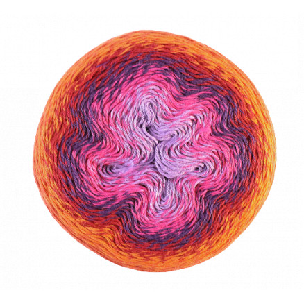 Scheepjes Whirl Garn Print 764 Red Velvet Sunrise von Scheepjes