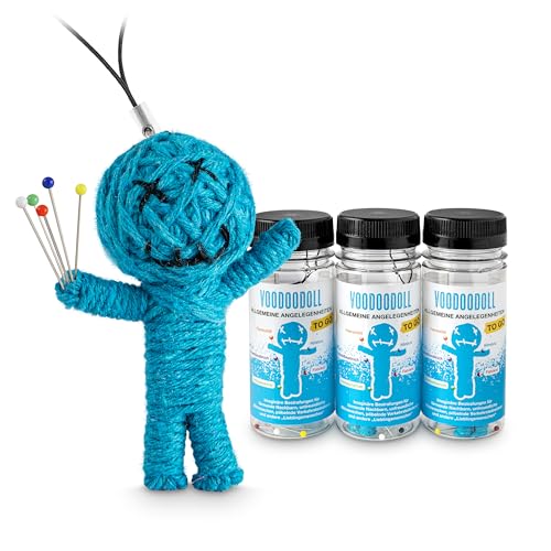 3er-Pack: Voodoo Doll in Dose | lustige Mini-Voodoo-Puppe to go | ALLGEMEINE ANGELEGENHEITEN | unverzichtbar bei größeren oder kleineren Problemchen mit Nachbarn, Verkäufern, inkompetenten Autofahrern 3er-Pack: Voodoo Doll in Dose | lustige Mini-Voodoo-Puppe to go | ALLGEMEINE ANGELEGENHEITEN | unverzichtbar bei größeren oder kleineren Problemchen mit Nachbarn, Verkäufern, inkompetenten Autofahrern von Scherzboutique