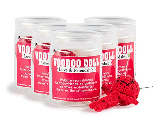 5er-Pack: Voodoo Doll in Dose | LOVE & FRIENDSHIP Englische Version | lustige Mini-Voodoo to go | imaginäre Strafen für Ex-Freunde Ex-Freundinnen Ex-Ehefrauen Ex-Ehemänner der/die Alte/Neue Ex vom Ex 5er-Pack: Voodoo Doll in Dose | LOVE & FRIENDSHIP Englische Version | lustige Mini-Voodoo to go | imaginäre Strafen für Ex-Freunde Ex-Freundinnen Ex-Ehefrauen Ex-Ehemänner der/die Alte/Neue Ex vom Ex von Scherzboutique