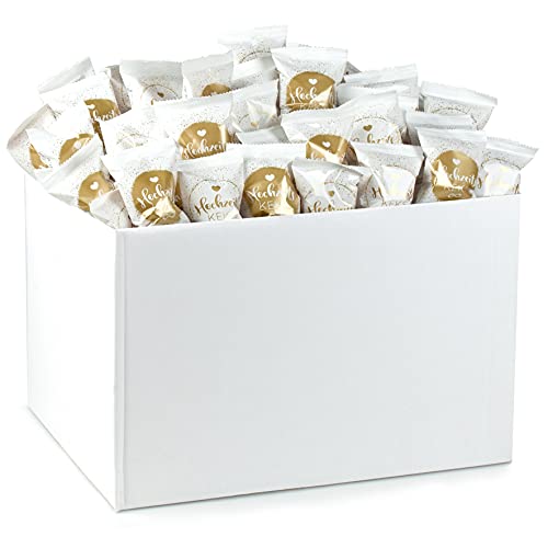 Nachfüllpackung Hochzeits-Kekse 250 Stück | Glückskeks Hochzeiten als Hochzeitsdeko oder für die Candybar| frisch gebackene und vegane Idee für jeden Weddingplanner & made in Germany Nachfüllpackung Hochzeits-Kekse 250 Stück | Glückskeks Hochzeiten als Hochzeitsdeko oder für die Candybar| frisch gebackene und vegane Idee für jeden Weddingplanner & made in Germany von Scherzboutique