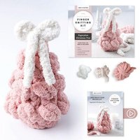 Super Simple Finger Knitting Kit Sugarplum Christmas Tree Super Simple Finger Knitting Kit Sugarplum Christmas Tree von Schiffer Publishing