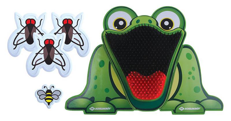 Füttere den Frosch Wurfspiel von Schildkröt Funsports