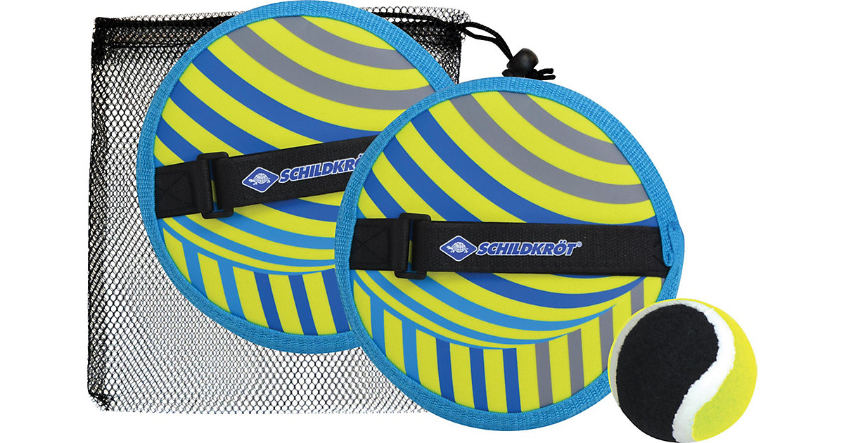NEOPREN KLETTBALL SET, neon-gelb von Schildkröt Funsports