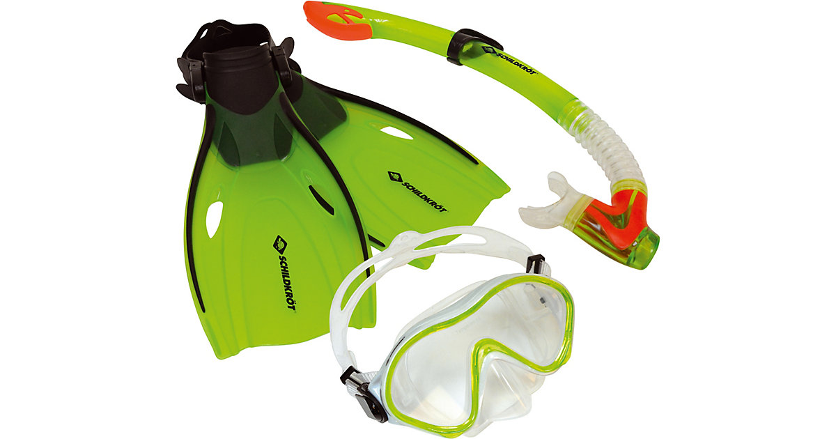 "Junior Schnorchel Set ""Bermuda"", grün" Gr. 27-32 "Junior Schnorchel Set ""Bermuda"", grün" Gr. 27-32 von Schildkröt