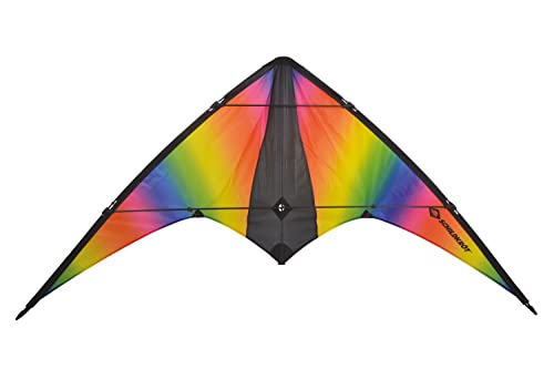 Schildkröt® Stuntkite 160, Zweileiner Lenkdrache, ab 12 Jahren, 160 x 80cm, inkl. 45 kp Polyesterschnüre, 2 x 30m auf Steuerspulen, 2-6 Beaufort, 970449 Schildkröt® Stuntkite 160, Zweileiner Lenkdrache, ab 12 Jahren, 160 x 80cm, inkl. 45 kp Polyesterschnüre, 2 x 30m auf Steuerspulen, 2-6 Beaufort, 970449 von Schildkröt