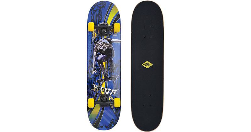 "Skateboard Slider 31"" Cool King" blau/gelb von SCHILDKRÖT