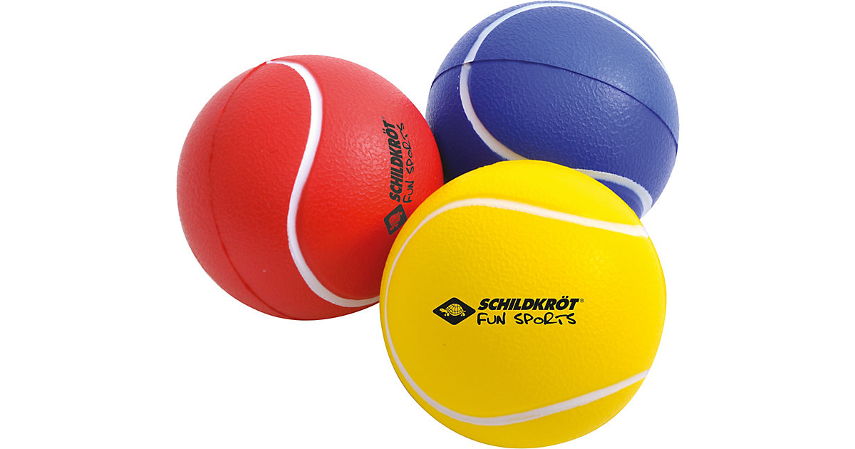 Softbälle 3er Set, bunt Softbälle 3er Set, bunt von Schildkröt