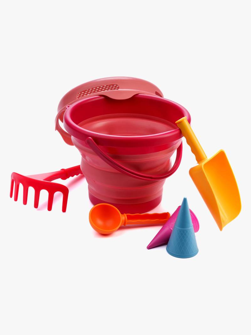 Schildkröt Sandspielzeug-Set 7-in-1, Rot Schildkröt Sandspielzeug-Set 7-in-1, Rot von Schildkrot