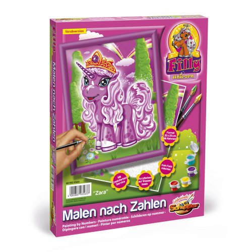 Schipper 609320563 - Malen nach Zahlen - Filly Unicorn Zara 20x25 cm Schipper 609320563 - Malen nach Zahlen - Filly Unicorn Zara 20x25 cm von Schipper