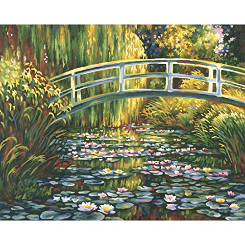 Schipper Seerosemnteich nach Claude Monet Malen nach Zahlen 40 x 50 cm von Schipper