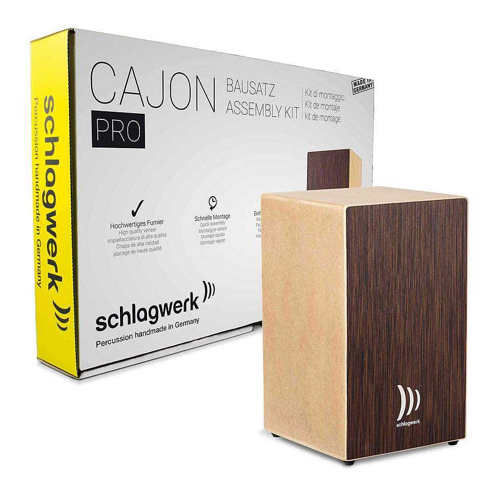 Schlagwerk CBA30SW Quick Assembly Kit Pro Wenge (Large) Cajon von Schlagwerk