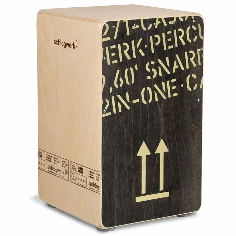 Schlagwerk CP404BLK 2inOne Black Edition (Large) Cajon von Schlagwerk