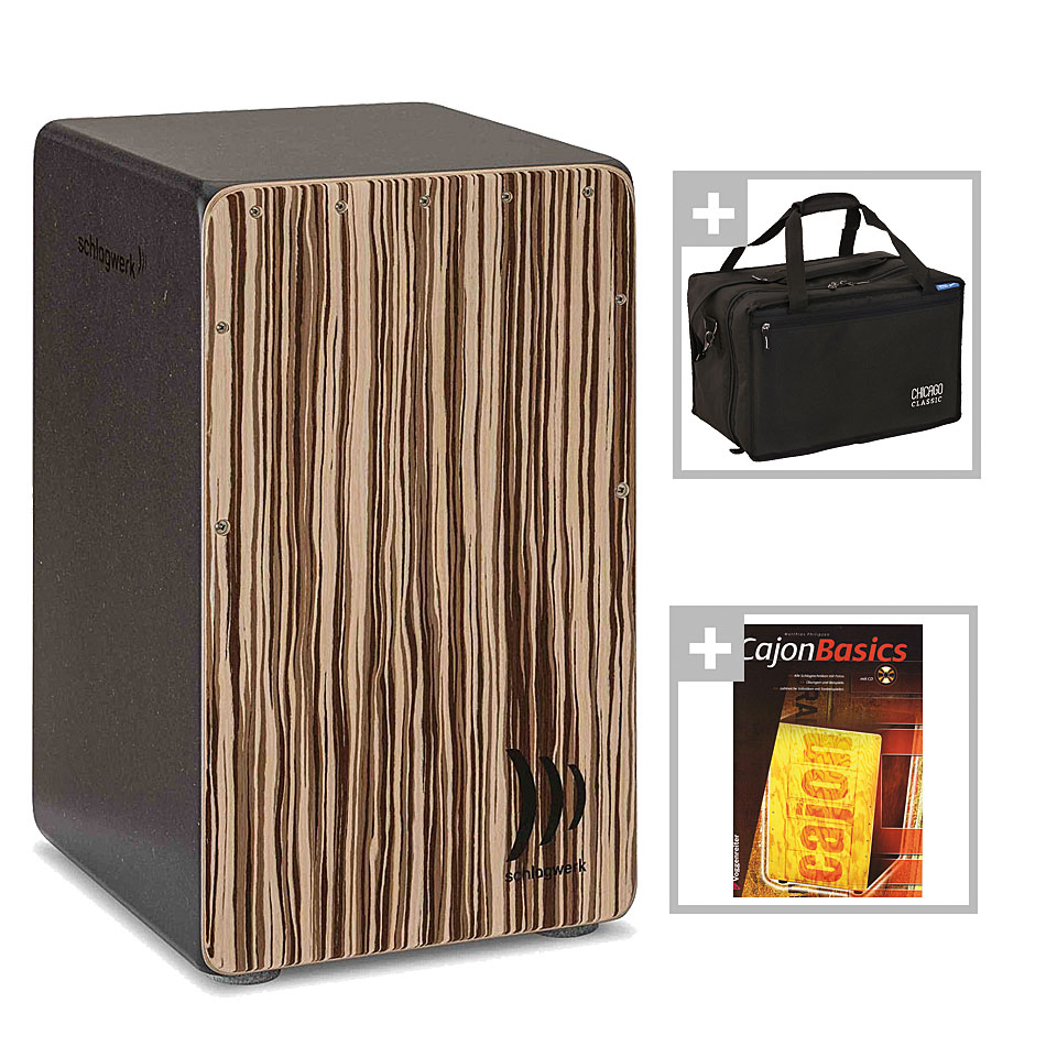 Schlagwerk CP410ST 2inOne Barista SoftTouch SPL Body Bundle Cajon Schlagwerk CP410ST 2inOne Barista SoftTouch SPL Body Bundle Cajon von Schlagwerk