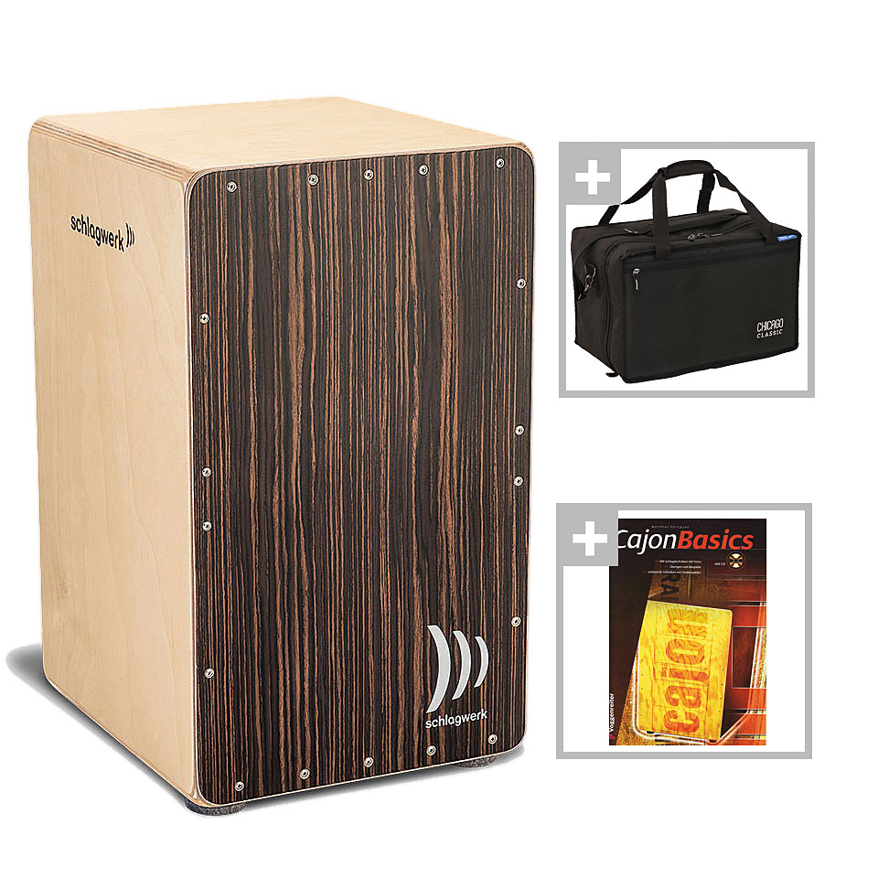 Schlagwerk CP5002 Precise OS Dark Santos Bundle Cajon Schlagwerk CP5002 Precise OS Dark Santos Bundle Cajon von Schlagwerk