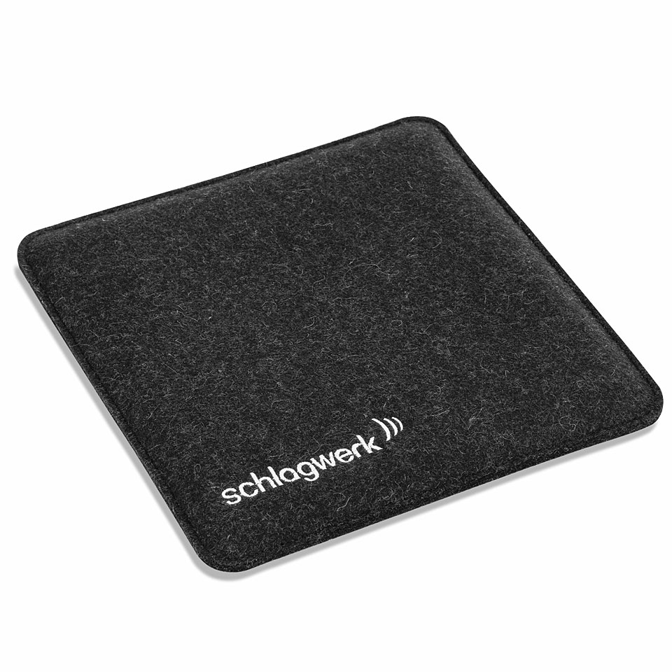 Schlagwerk Natural Felt Pad Black SP70BLK Cajon Add-on von Schlagwerk