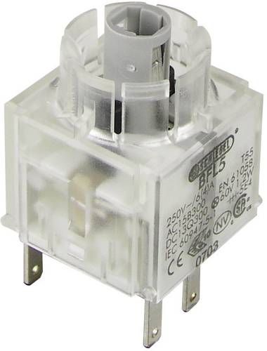 Schlegel BFL5 Kontaktelement mit Lampenfassung 1 Öffner, 1 Schließer rastend 250V 1St. von Schlegel