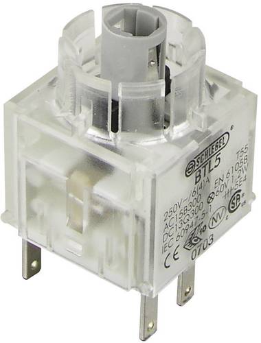 Schlegel BTL5 Kontaktelement mit Lampenfassung 1 Öffner, 1 Schließer tastend 250V von Schlegel