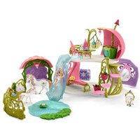 Schleich 42445 - Bayala, Blütenhaus mit Einhörnern, See und Stall Schleich 42445 - Bayala, Blütenhaus mit Einhörnern, See und Stall von Schleich GmbH