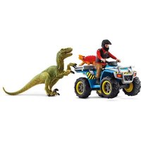 Schleich Dinosaurs 41466 - Flucht auf Quad vor Velociraptor, Spielset Schleich Dinosaurs 41466 - Flucht auf Quad vor Velociraptor, Spielset von Schleich GmbH
